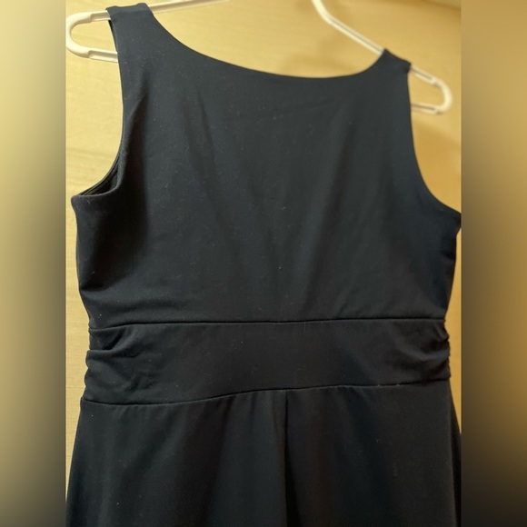 ⚫️ BOGO Eddie Bauer sleeveless sundress size medium navy blue summer dress - Picture 7 of 7